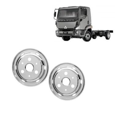 Imagem de Calota Americana Dianteira Premium s Rodoar p Agrale - 4 Un - Fabbof