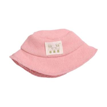 Imagem de EHJRE Acessório de Chapéu para Boneca de Pato de Pelúcia de 15cm, Presente para Aniversários, Rosa