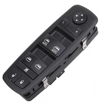 Imagem de Capshat Interruptor de controle de janela mestre, substituição para Dodge Charger Ram Chrysler 2011-2017 | Interruptor de janela mestre do lado do motorista substitui 68139805AB, 56046823AE,