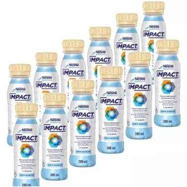 Imagem de Impact Nestlé  kit Com 12 frascos  200ML  - Escolha O Sabor - Nestlé I