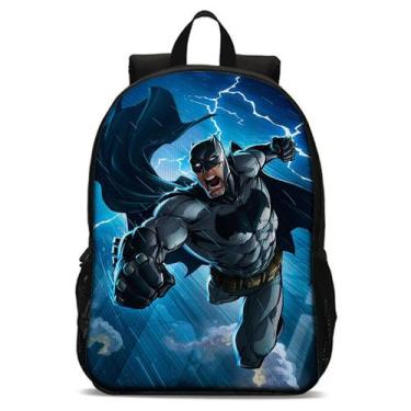 Imagem de Mochila Escolar do Homem Morcego Batman para Meninos - Use Thuco , MS0