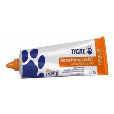 Imagem de Adesivo Plástico P/ Pvc Incolor Bisnaga 17g Tigre