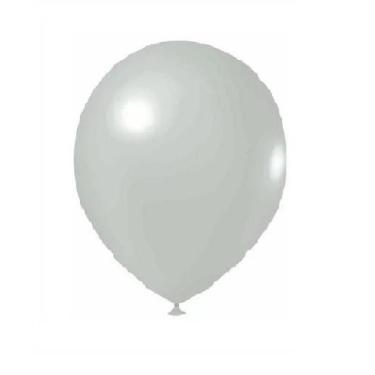 Imagem de Balao Liso Granf 9 Cinza Candy C/50 Pic Pic