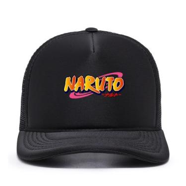 Imagem de Boné Naruto Escrito Símbolo Novidade Top Masculino E Feminino Anime Ma
