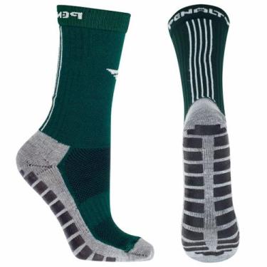 Imagem de Meia Penalty Antiderrapante Grip Futebol Futsal Society, Verde, 33-38,