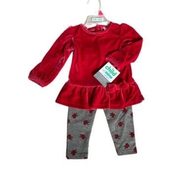 Imagem de Conjunto Plush Com Legging  menina Child of mine 18 Meses