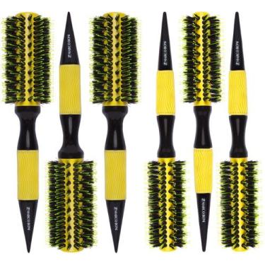 Imagem de Combo escovas térmicas ceramica yellow 3un 57mm 3un 47mm marco boni