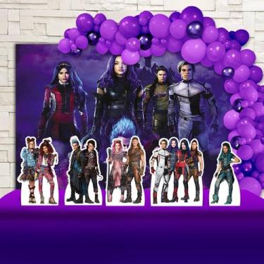 Imagem de Kit Festa Ouro Descendentes 3   - IMPAKTO VISUAL