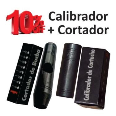 Imagem de Kit 1 - Calibrador de Cart + Cortador de Bucha Rosset - DESCONTO DE 10