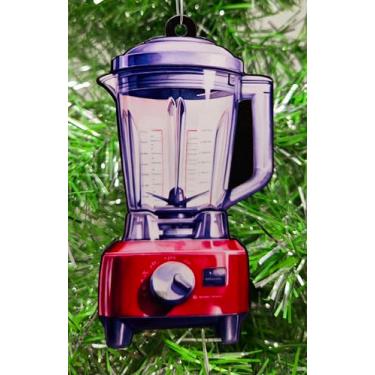 Imagem de Enfeite de liquidificador vermelho