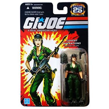 Imagem de G.I. Joe 25th Anniversary: Lady Jaye (Covert Operations) 3-3/4 Inch Action Figure