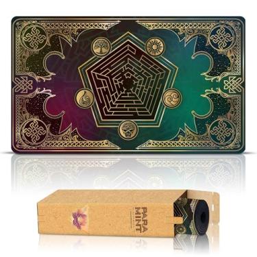 Imagem de Paramint Mana Blast - MTG Playmat - Compatible with Magic The Gathering Playmat for Casual & Competitive Card Matches - Play MTG, YuGiOh, TCG - Original Play Mat Art Designs & Accessories