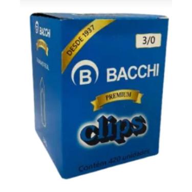 Imagem de Clips 3/0 Com 420 Unidades Bacchi