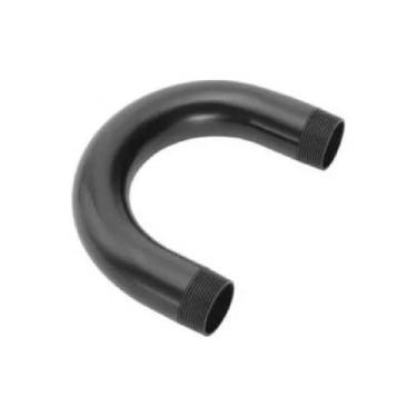 Imagem de Curva 180 Para Eletroduto Rígido Roscavel Preto PVC 1" ELECON