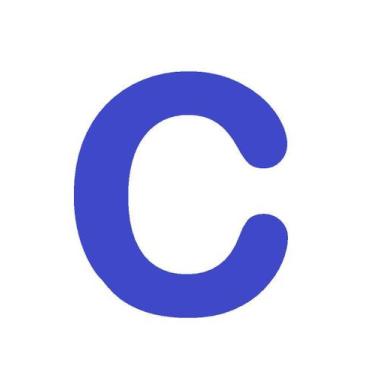 Imagem de Letras em EVA Alfabeto Azul Royal - 14cm - Extra Festas, C