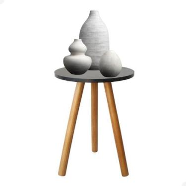 Imagem de Mesinha de Canto Individual Pé Palito Mesa Apoio de Sofa Cama Decoraçã