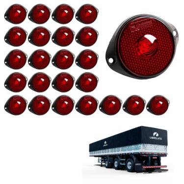 Imagem de 24 Lanterna Frontal Librelato LED Rubi 65mm c Sup. - Conect - DW Compo