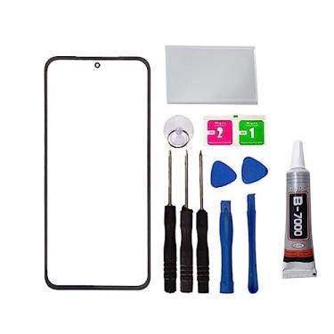 Imagem de Substituição de tela de vidro frontal externa de reparo para Motorola Edge 30 Neo com ferramenta OCA pré-instalada (sem toque LCD e digitalizador)