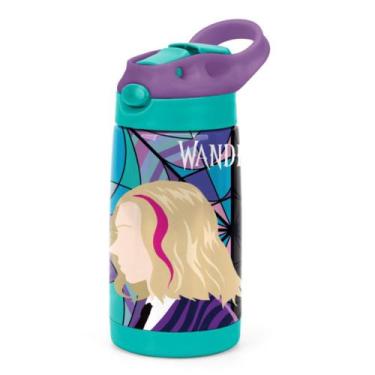 Imagem de Garrafa Inoxidavel Wandinha Verde 500ml - Luxcel