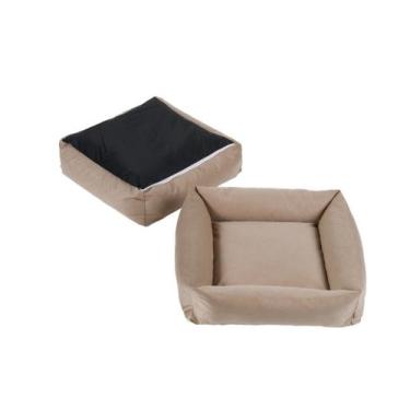 Imagem de CAMA PET QUADRADA EM SUEDE PARA CÃES E GATOS TAMANHO 50cmx45cm - DUCAS