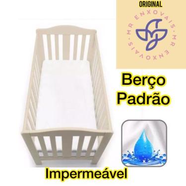Imagem de Capa De Colchão De Berço Impermeável berço padrão - MR Enxovais