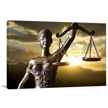 Imagem de Quadro decorativo Escritórios - Advocacia - Tela em Tecido - Wall Fram