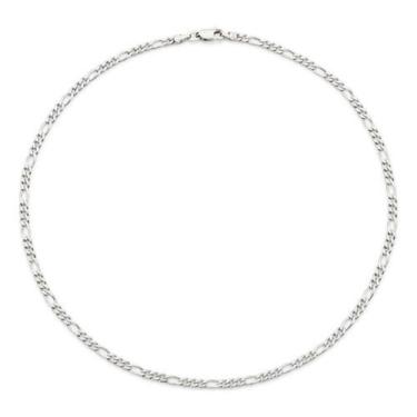 Imagem de Cordão Formado Por Corrente De Elo Groumet 332347 - Rommanel, Branco, 