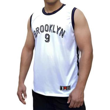 Imagem de Regata Basquete Brooklyn Micro Dry BAK Sports Treino, GG