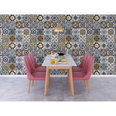 Imagem de Papel de Parede - Azulejo 03 - Studio Art, 4