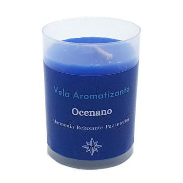 Imagem de Vela Aromática Oceano Vela Perfumada Harmonia e Paz 90g - Mandala