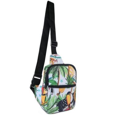 Imagem de Shoulder Bag Bolsa Transversal 05 - PauloBags, Tucano Branco