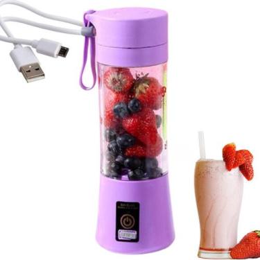 Imagem de Liquidificador Portátil Recarregável USB - Prático - DRAIK