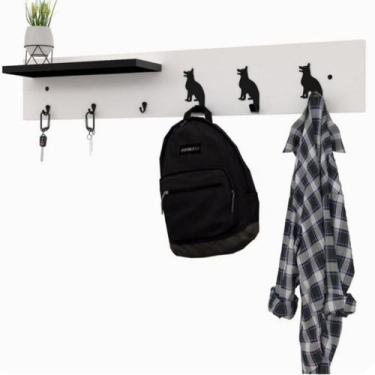 Imagem de Porta Chaves Organizador De Bolsas Com Prateleira B.P.C.P SF - ShopFor