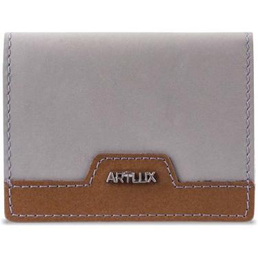 Imagem de Carteira Pequena Trifold Artlux Slim 944, Conhaque