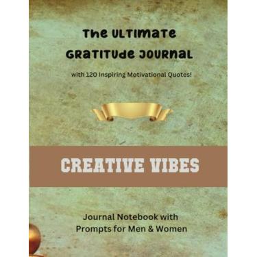 Imagem de Daily Gratitude Journal with Motivational Quotes - Productivity Journal for Happiness, Gratitude & Mindfulness: Notebook for Writing with Prompts for Men & Women (Colored)
