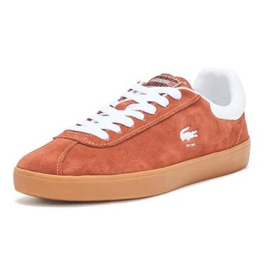 Imagem de Lacoste Tênis feminino Baseshot, Brw/Gum, 36