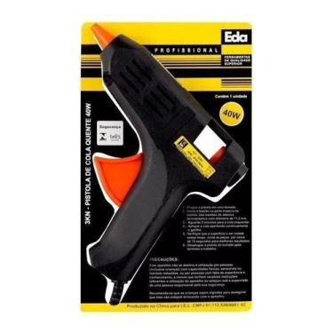 Imagem de aplicador cola quente silicone 40W bivolt eda
