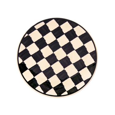 Imagem de Jogo De Pratos Sobremesa Em Cerâmica Unni Com 6 Peças 18,5cm Oxford Damas