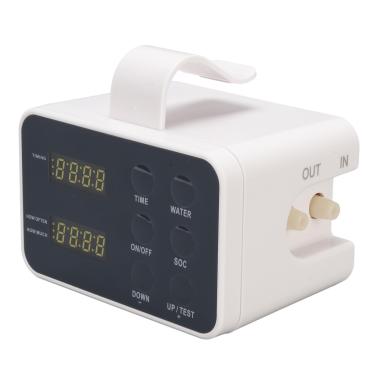 Imagem de sistemas de irrigação automática para plantas em vasos, kit de irrigação automática por gotejamento à prova de chuva IP65 Dispositivos de irrigação de plantas Temporizador d