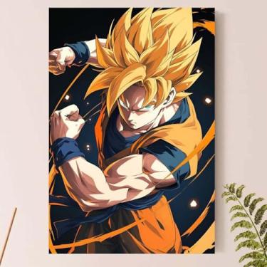 Imagem de Placa Quadro Decorativo - Dra.gon Ball - Go.ku (Goku_05)