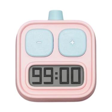 Imagem de ＫＬＫＣＭＳ Lembrete de cozinha digital Contagem de cozinha e contem a contagem de estudos de panificação compacta Contagem de tempo de desativação, Rosa
