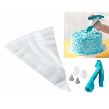 Imagem de Bico Caneta Decorar Confeitar Bolo Cake Cupcake E-z Deco Pen - JFAN