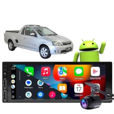 Imagem de Kit Central Multimídia Carplay Opala 1980-1992 1 Din Mp3 + Câmera de r