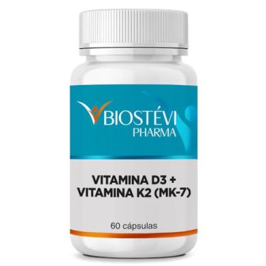 Imagem de Vitamina D3 + Vitamina K2 60 Cápsulas