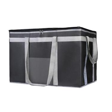 Imagem de Ioensy Sacos de entrega isolados de pizza com pizza isolada de alimentos Bolsa de catering Bolsa térmica Bolsa de mercearia para quente e frio, 38l