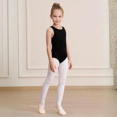 Imagem de Body Ballet Infantil Para Balé Ginástica Artística - Magic Sky, Preto,