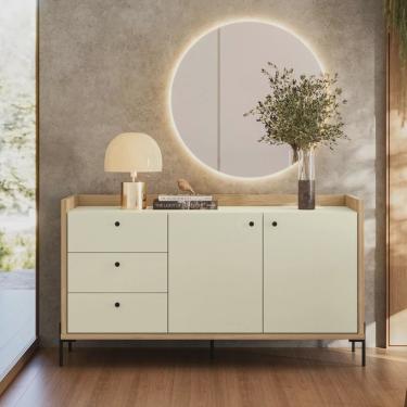 Imagem de Buffet Aparador Linus 4 Portas Ambiente Principal Sala de Jantar