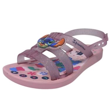 Imagem de Sandalia Infantil Menina Glitter Stitch Ipanema Kids