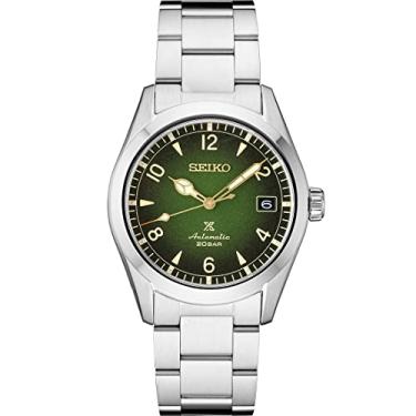 Imagem de Seiko Relógio masculino SPB155 Prospex prateado 38 mm aço inoxidável, Moderno