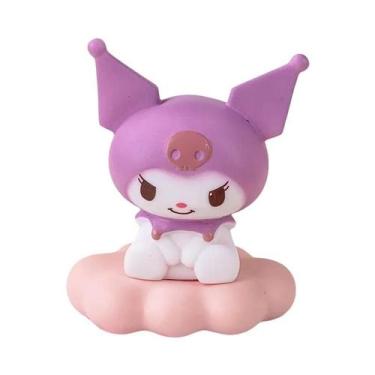 Imagem de Abajur Nuvem Hello Kitty Kawaii com LED - Luminária de Cabeceira Sanri